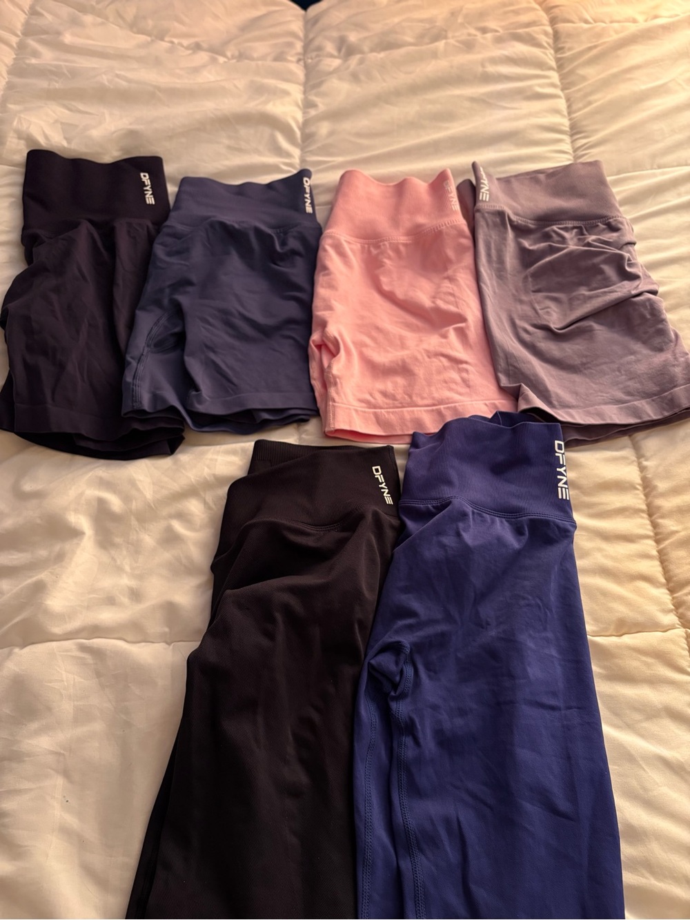 DFYNE LEGGING AND SHORTS